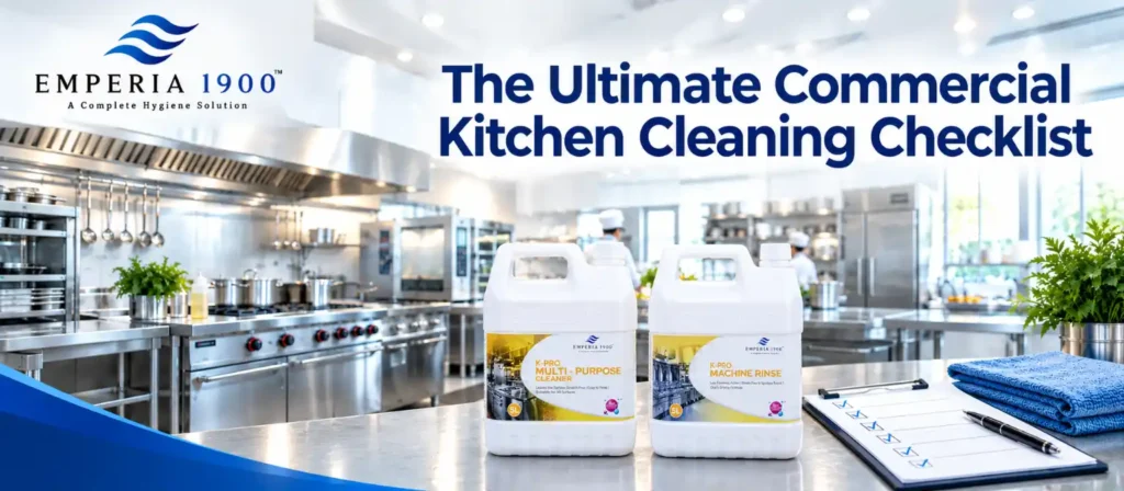 Commercial Kitchen Cleaning Checklist