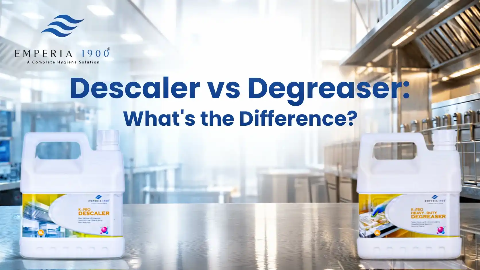 Descaler vs Degreaser