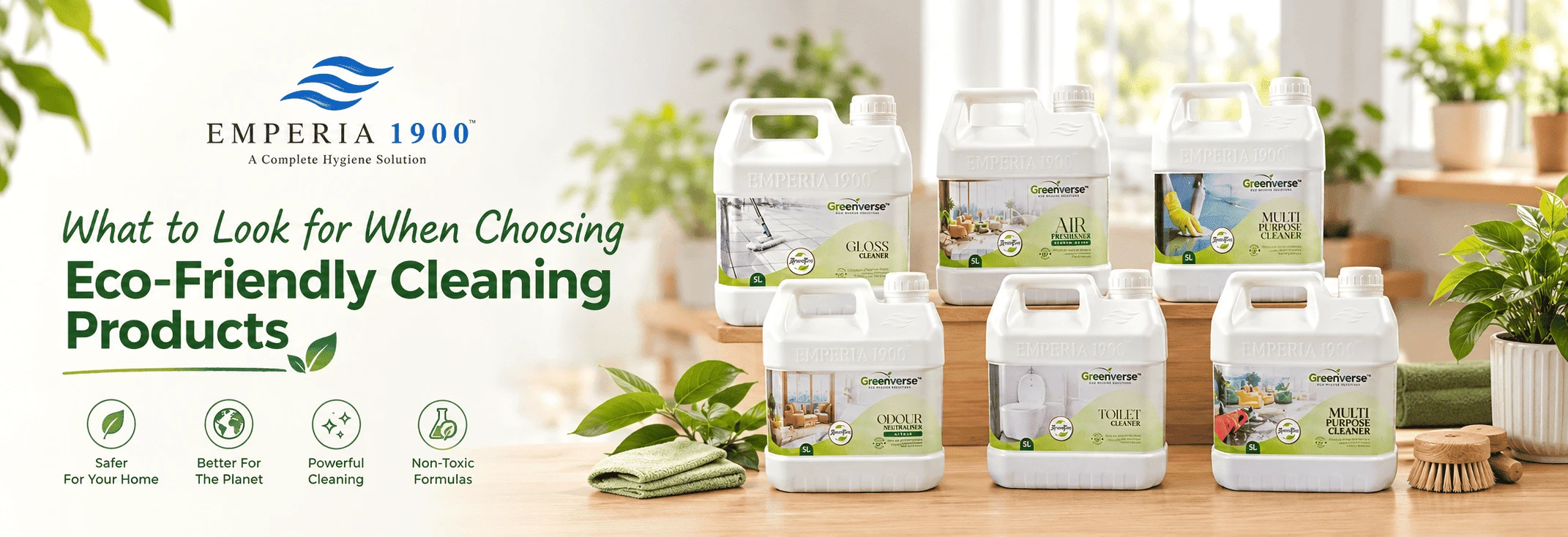 Eco-Friendly Cleaning Products